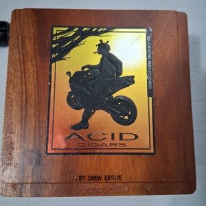 Acid Cigars Wooden Box